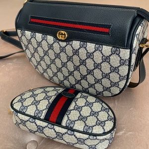GUCCI - GG Navy Ophidia Crossbody